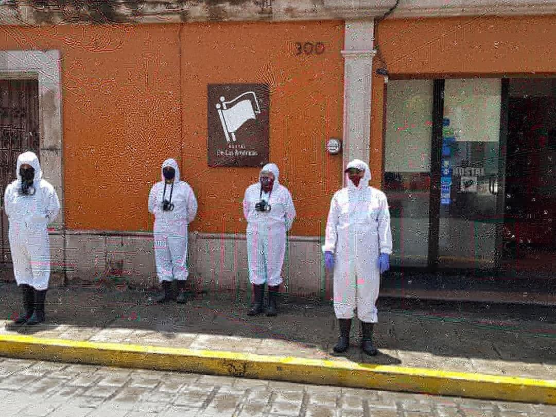 Hostal De Las Americas Oaxaca ภายนอก รูปภาพ