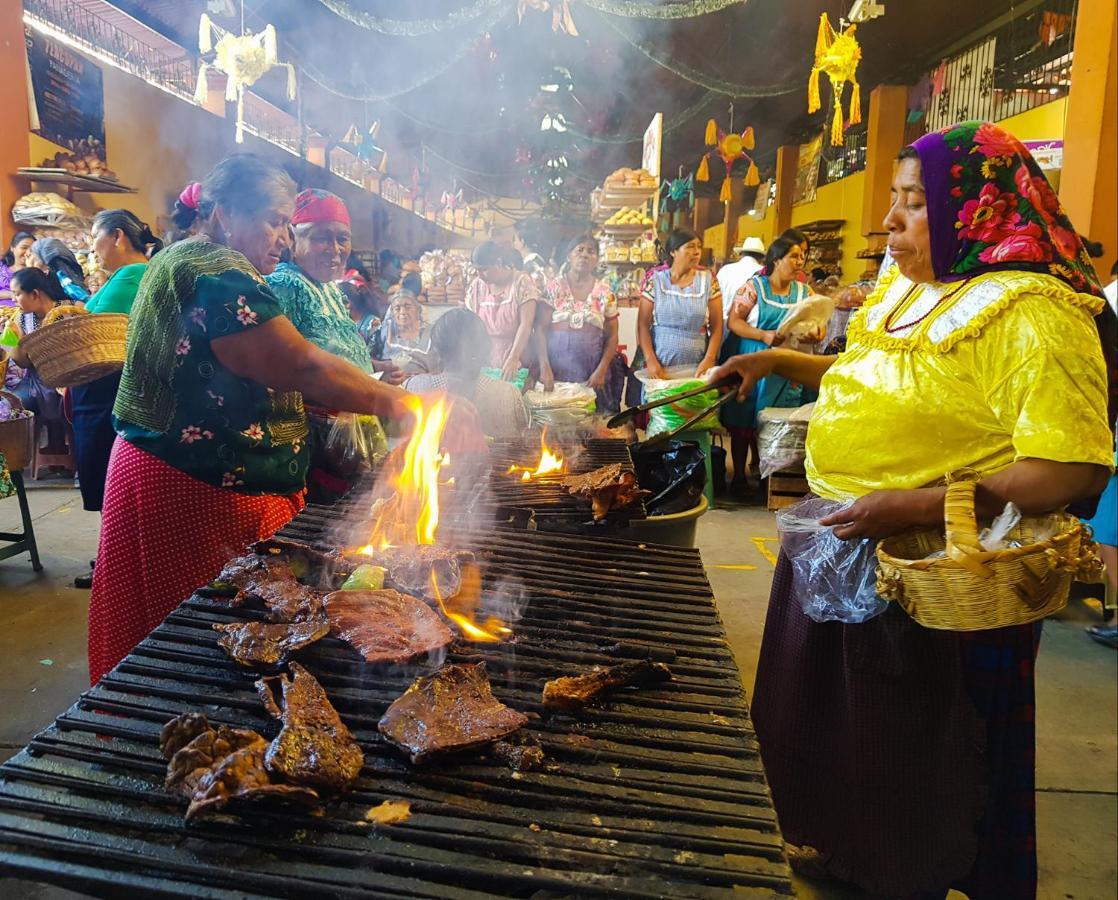 Hostal De Las Americas Oaxaca ภายนอก รูปภาพ
