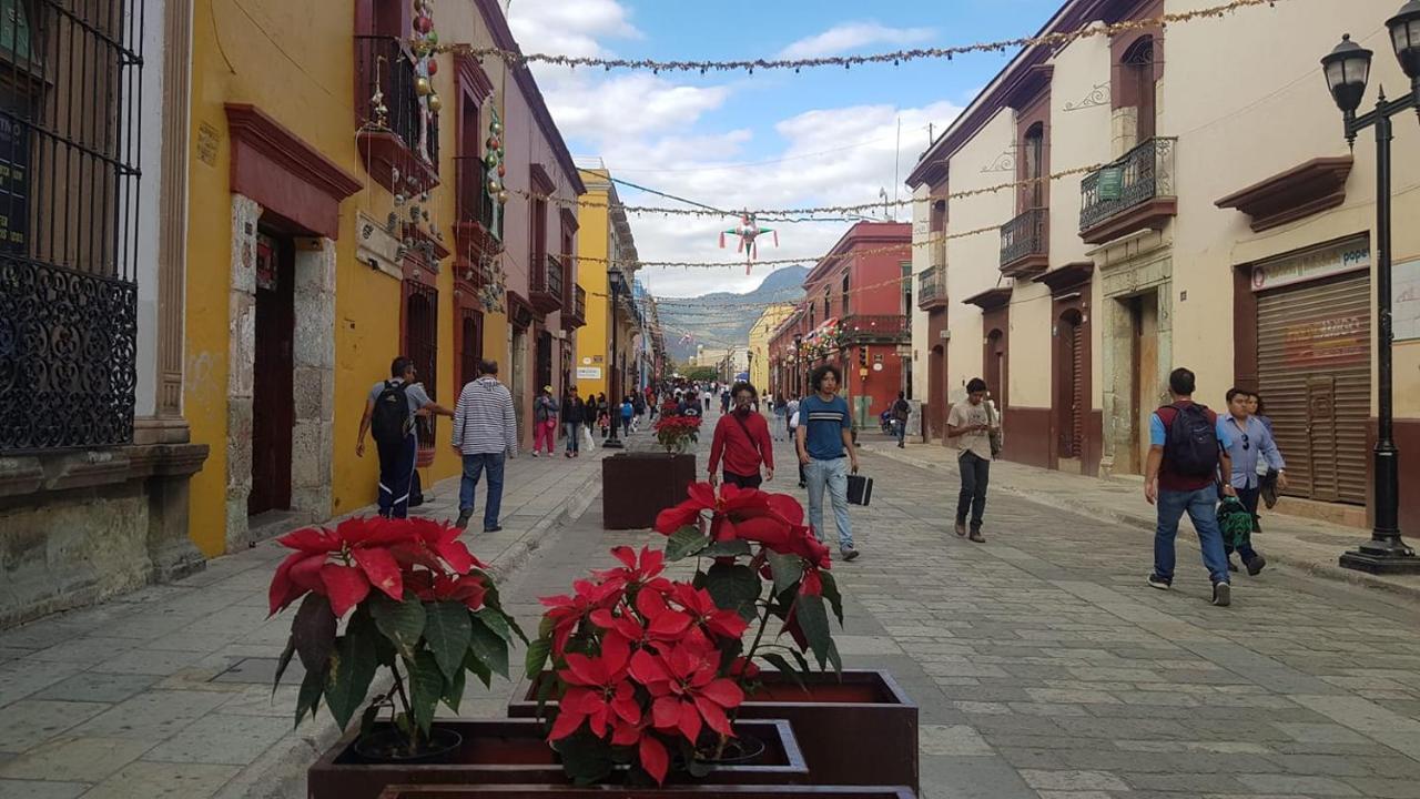 Hostal De Las Americas Oaxaca ภายนอก รูปภาพ