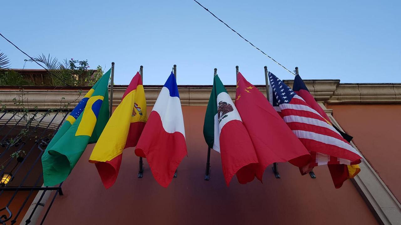 Hostal De Las Americas Oaxaca ภายนอก รูปภาพ